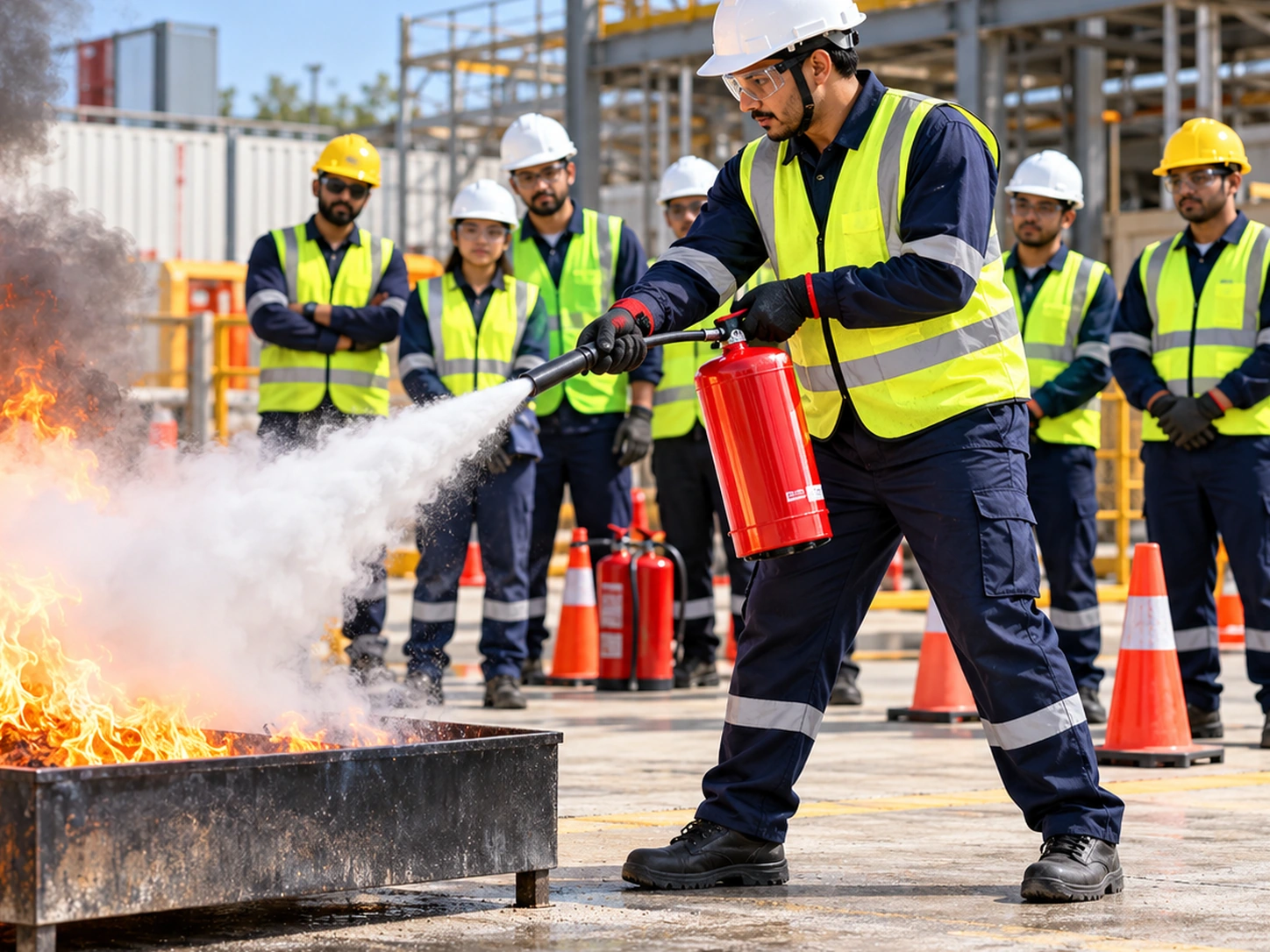 Basic Firefighting & Fire Extinguisher Use