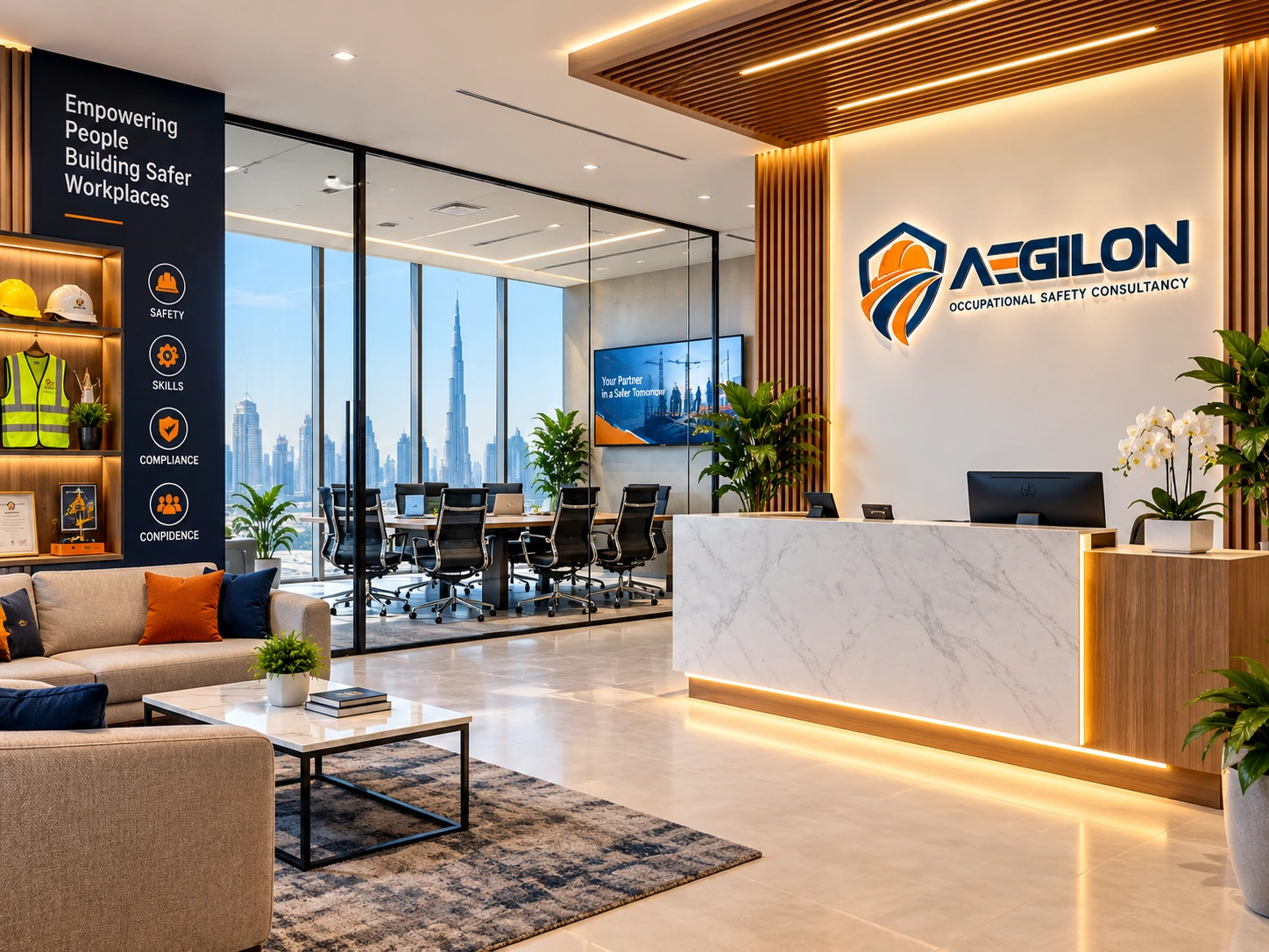 AEGILON office reception